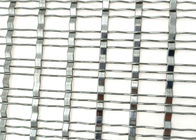 2 মিমি পুরু স্টেইনলেস স্টীল আলংকারিক 1x1m বোনা তারের জাল পর্দা শীট