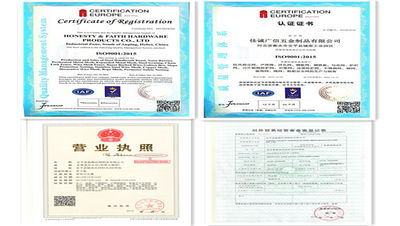 চীন Honesty &amp; Faith Hardware Products Co.,Ltd সংস্থা প্রোফাইল