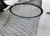 টিউব আকৃতি তারের দড়ি জাল ব্যাসার্ধ 500mm দৈর্ঘ্য 25m