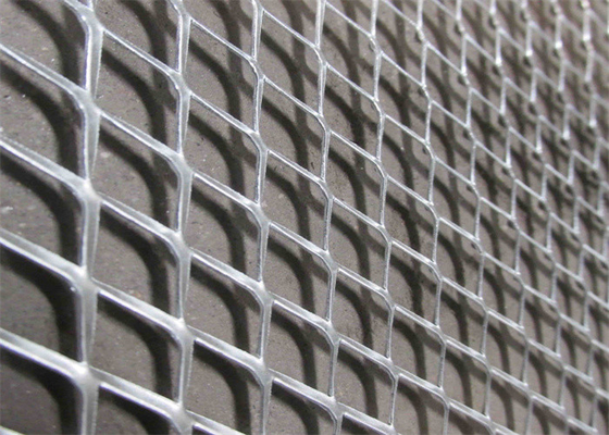 স্টেইনলেস স্টীল পিভিসি লেপযুক্ত প্রসারিত ধাতব জাল শীট 0.8 মিটার প্রস্থ